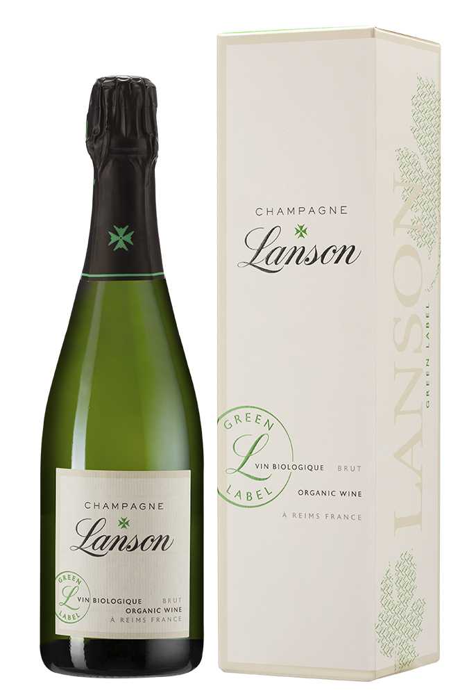 Lanson Green Label Brut в подарочной упаковке