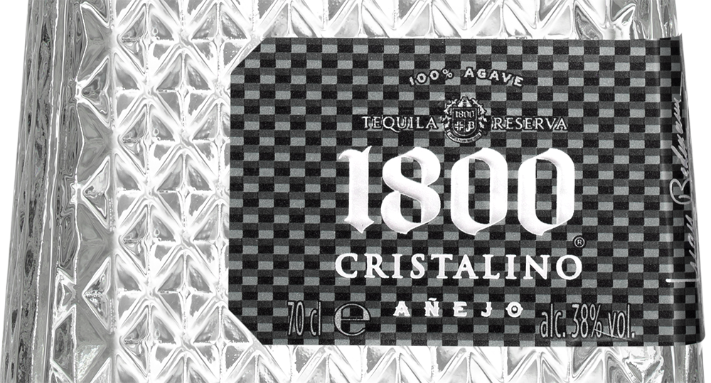 🍷 Текила Tequila Reserva 1800 Cristalino Anejo (157990), 0.7 л