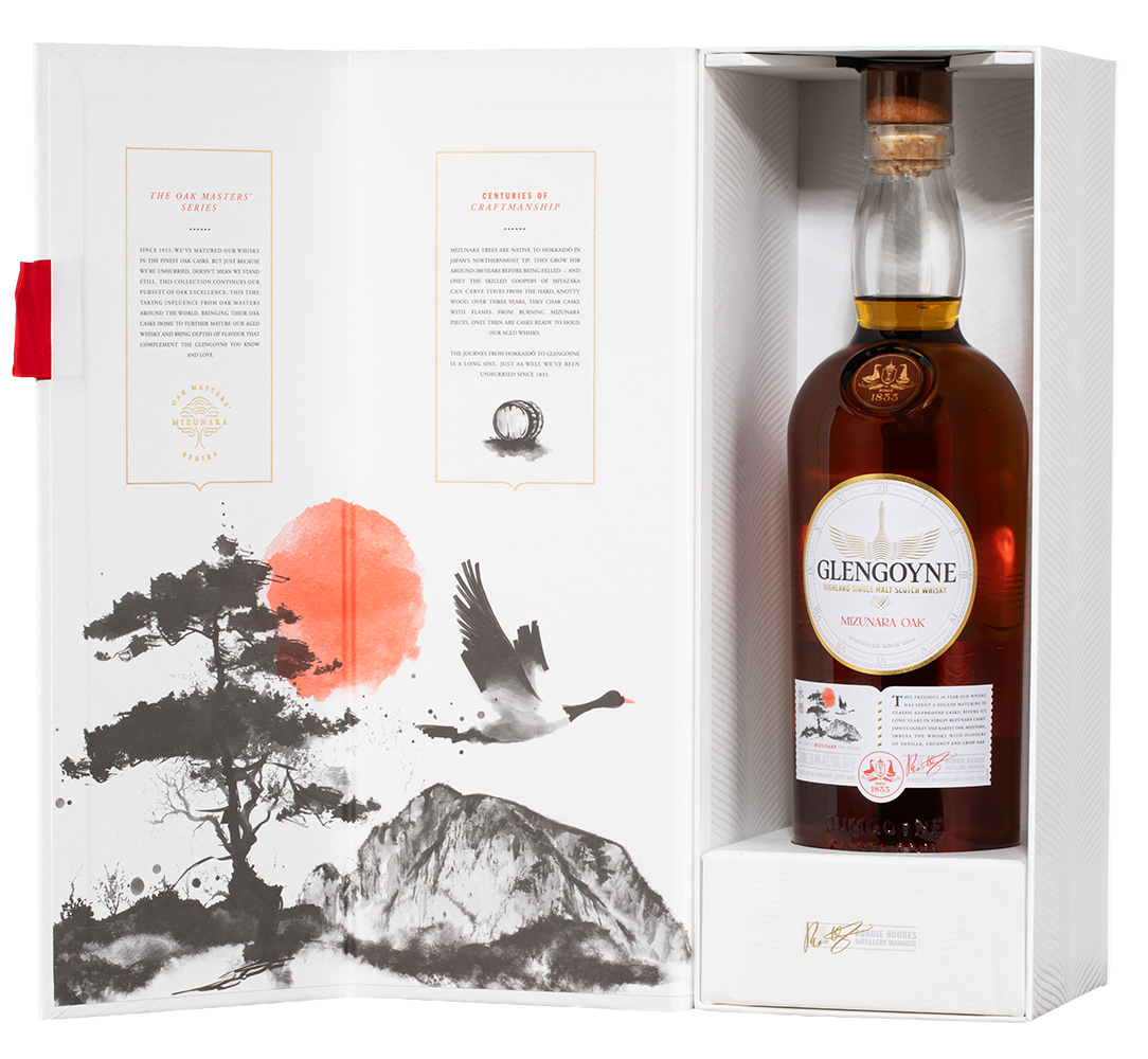 🍷 Виски Glengoyne Aged 16 Years Mizunara Oak в подарочной