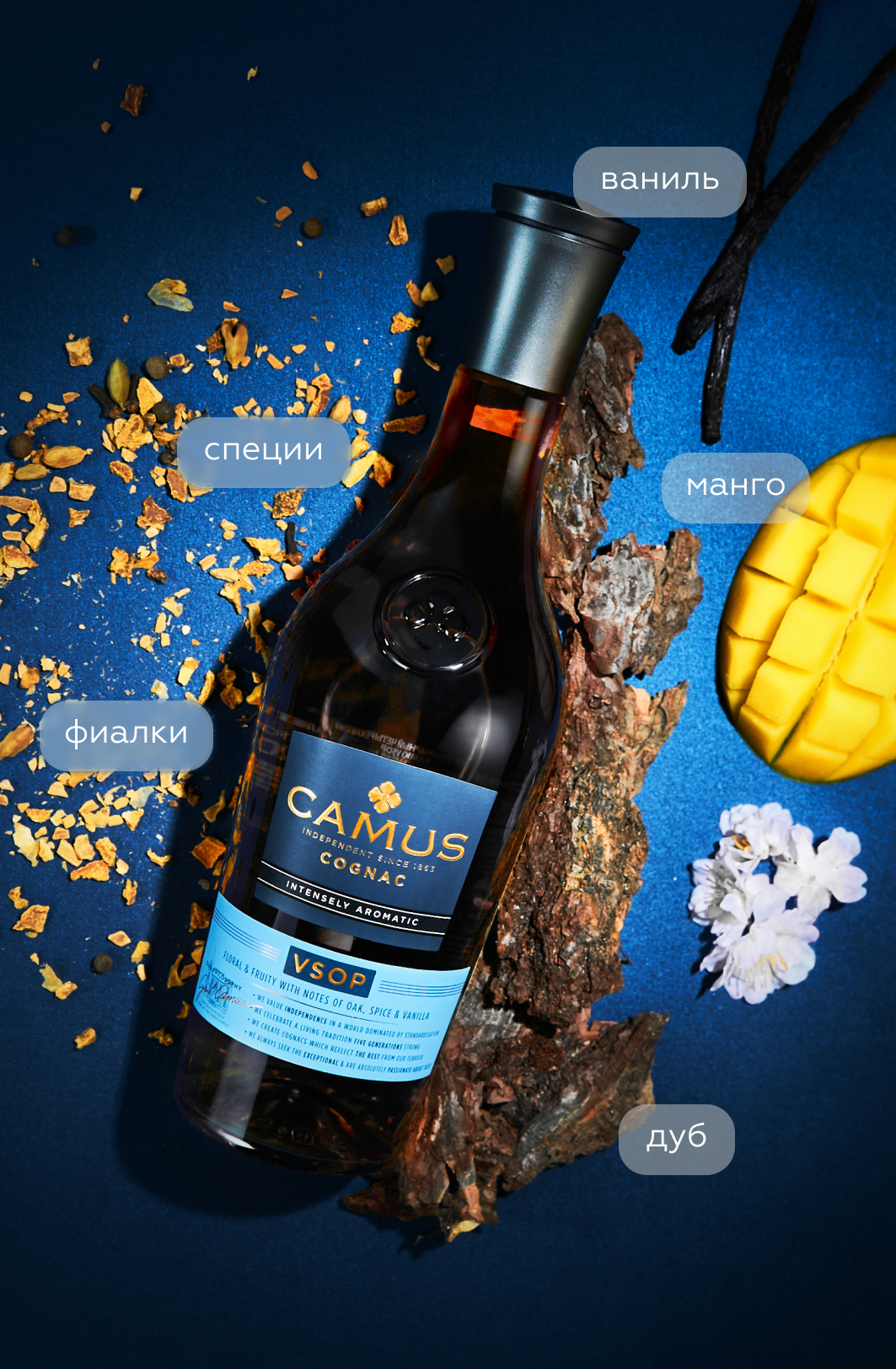 🍷 Коньяк Camus VSOP Intensely Aromatic в подарочной упаковке