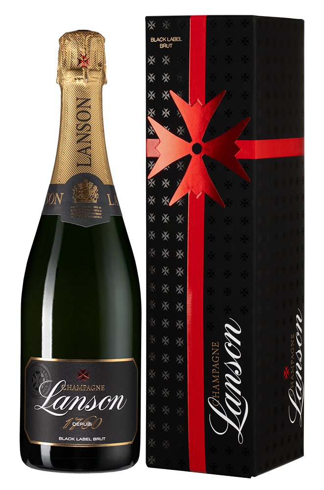 Lanson Black Label Brut. Шампанское Lanson Black Label Brut, Gift Box 0,75 л. Black Label Brut Champagne 0,375ml. Шампань Лансон Ле Блейк 2016г.