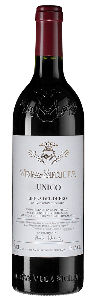Фото - Вино Vega Sicilia Unico, Bodegas Vega Sicilia, 1989 г. вино vega sicilia unico gran reserva bodegas vega sicilia 2000 г