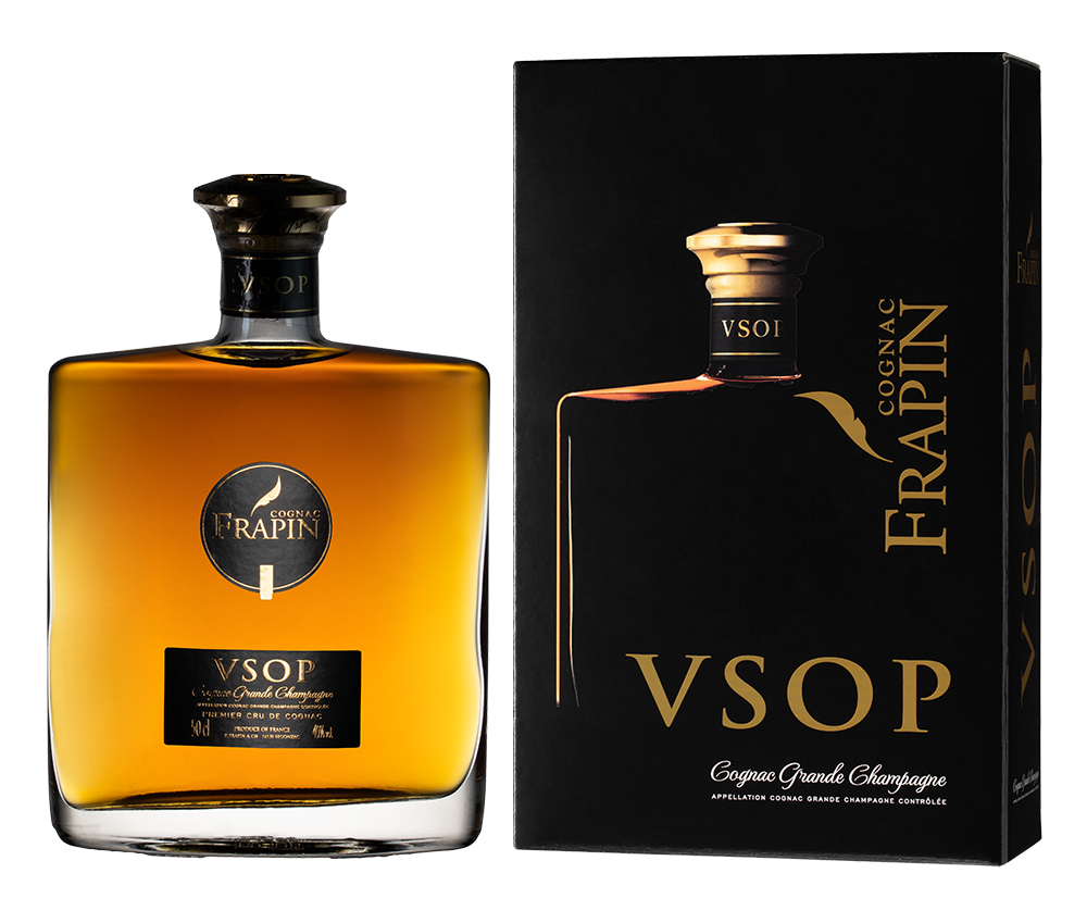 🍷 Коньяк Frapin VSOP Grande Champagne 1er Grand Cru du Cognac в подарочной  упаковке, 0.5 л (123429), 0.5 л: купить Фрапэн VSOP Гранд Шампань Премье  Гран Крю дю Коньяк в Москве и