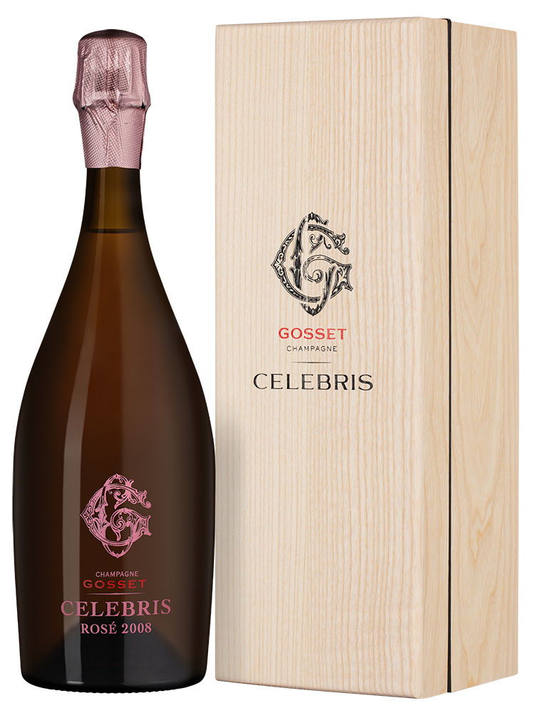 🍷 Шампанское Gosset Celebris Rose Brut в подарочной упаковке