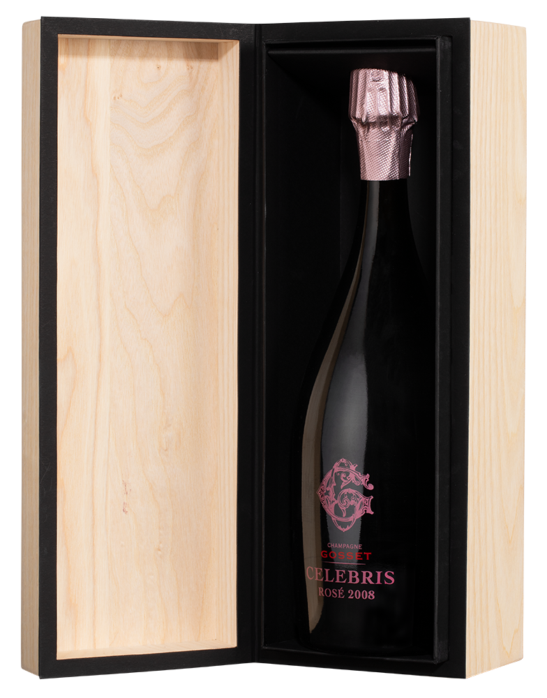 🍷 Шампанское Gosset Celebris Rose Brut в подарочной упаковке