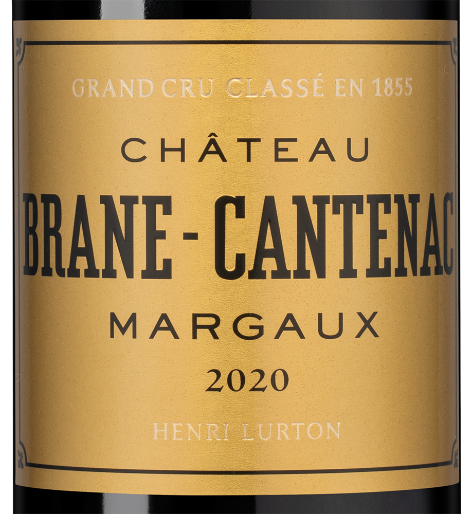 🍷 Вино Chateau Brane-Cantenac (Margaux), 2020 (128012), красное