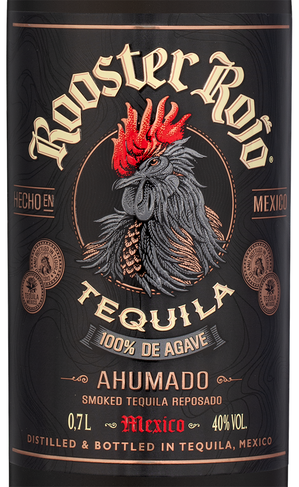🍷 Текила Rooster Rojo Reposado Ahumado (140996), 0.7 л: купить