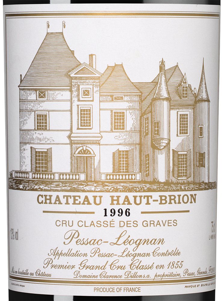 🍷 Вино Chateau Haut-Brion, 1996 (111965), красное сухое, Франция
