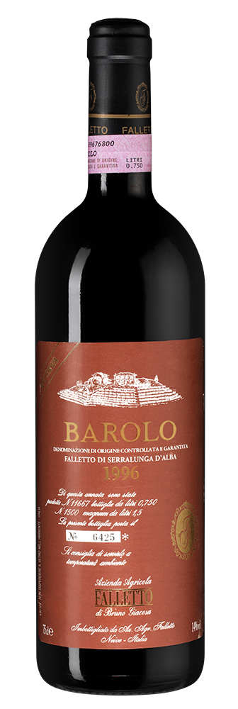 Вино Barolo Falletto, Bruno Giacosa, 1996 г.