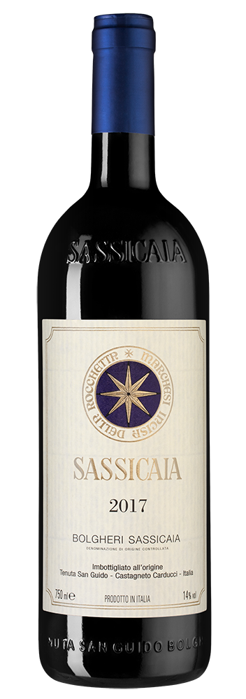 Вино Sassicaia, Tenuta San Guido, 2017 г. вино san vincenzo roberto anselmi 2017 г