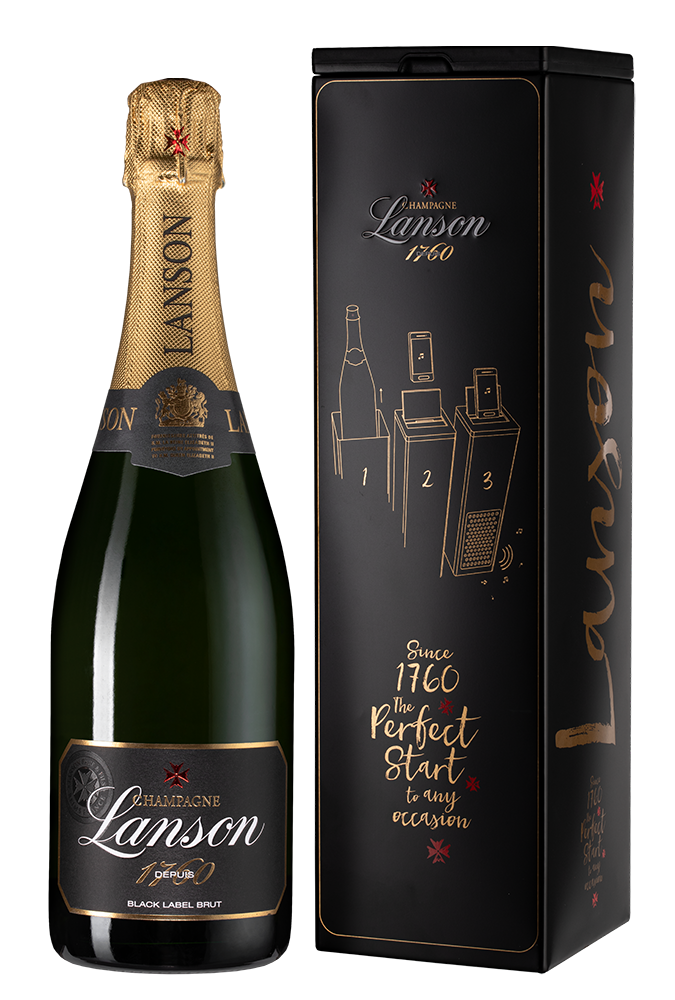 Lanson Black Label Brut. Шампанское Lanson Black Label Brut, Gift Box 0,75 л. Champagne Brut Lanson Black Label , France. Лансон Блэк лейбл брют, Франция, 0,375 л. Champagne lanson