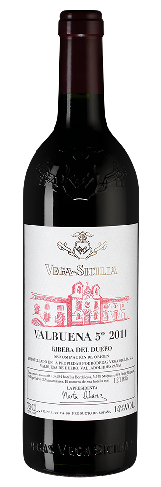 Фото - Вино Valbuena 5, Bodegas Vega Sicilia, 2011 г. вино vega sicilia unico gran reserva bodegas vega sicilia 2000 г