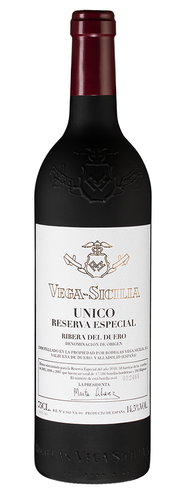 Фото - Вино Vega Sicilia Unico Reserva Especial, Bodegas Vega Sicilia вино vega sicilia unico gran reserva bodegas vega sicilia 2000 г