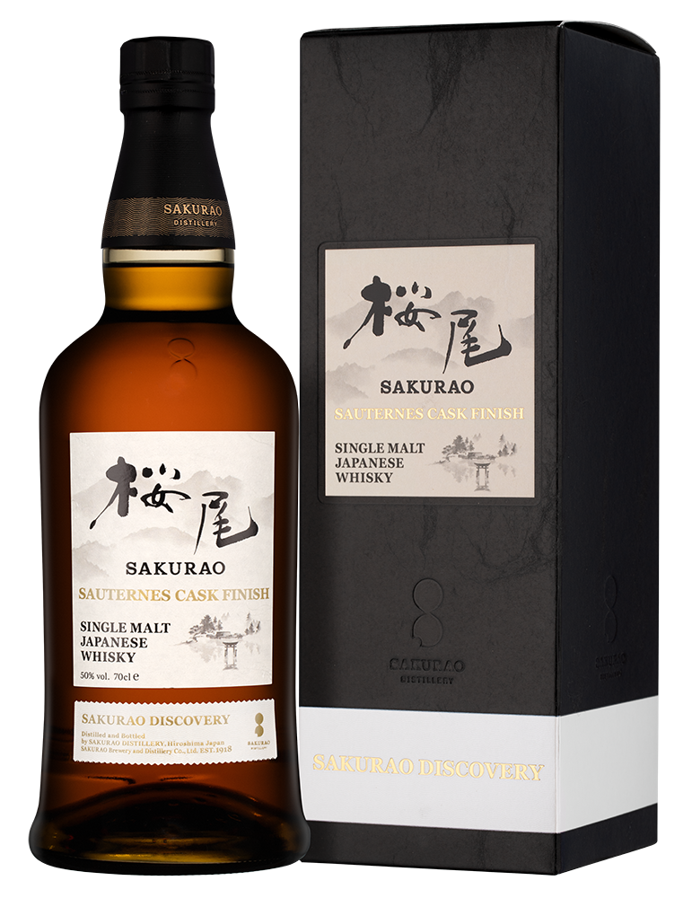 🍷 Виски Sakurao Single Malt Sauternes Cask Finish в подарочной