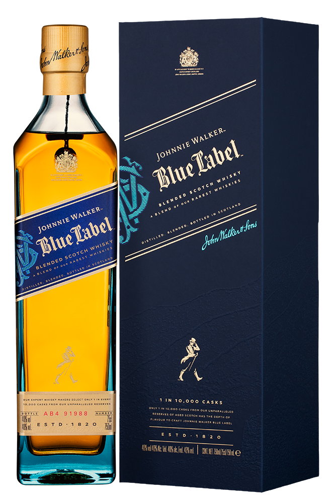 🍷 Виски Johnnie Walker Blue Label в подарочной упаковке (154107