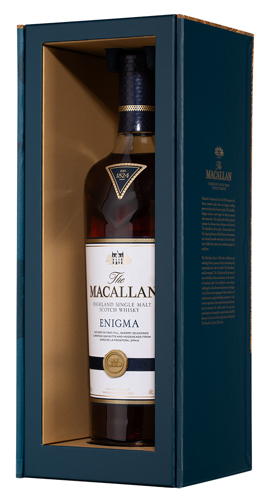 🍷 Виски Macallan Enigma в подарочной упаковке (154823), 0.7 л