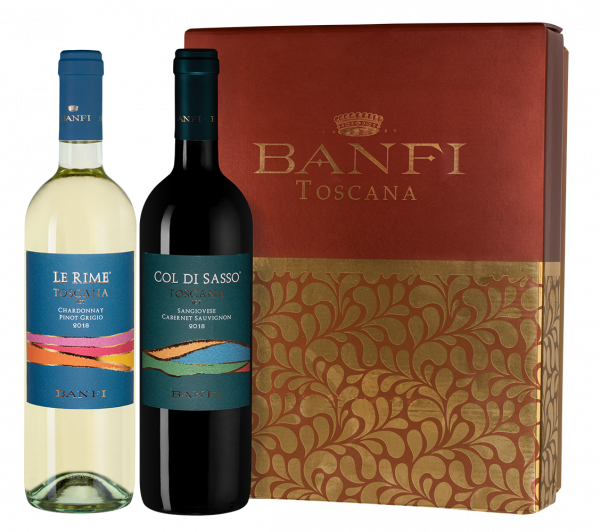 Banfi Col di Sasso+Le Rime в подарочной упаковке