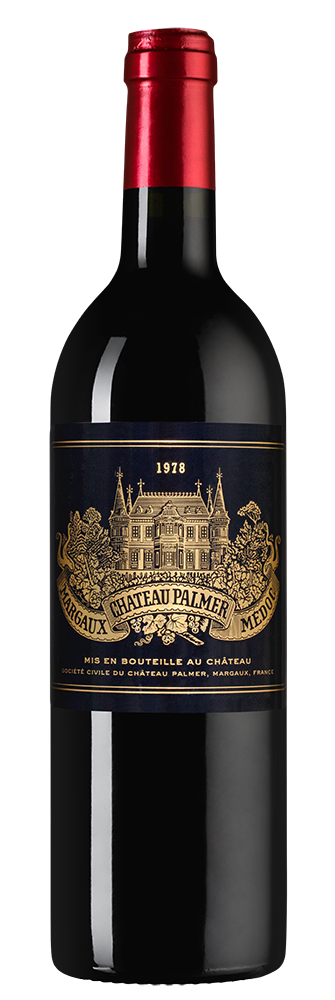🍷 Вино Chateau Palmer, 1978 (151596), красное сухое, Франция