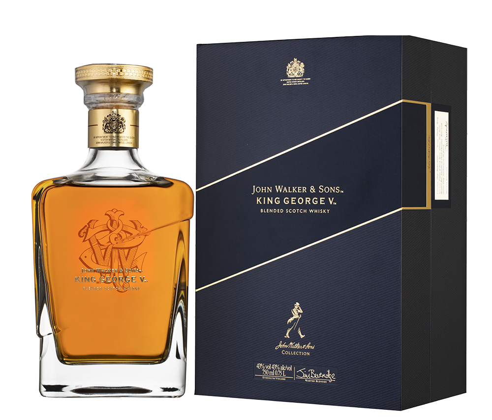 Виски kings. Johnnie Walker King George. Johnnie Walker King George v. Блю лейбл Кинг Джордж 5. Кинг Георг 5 виски.