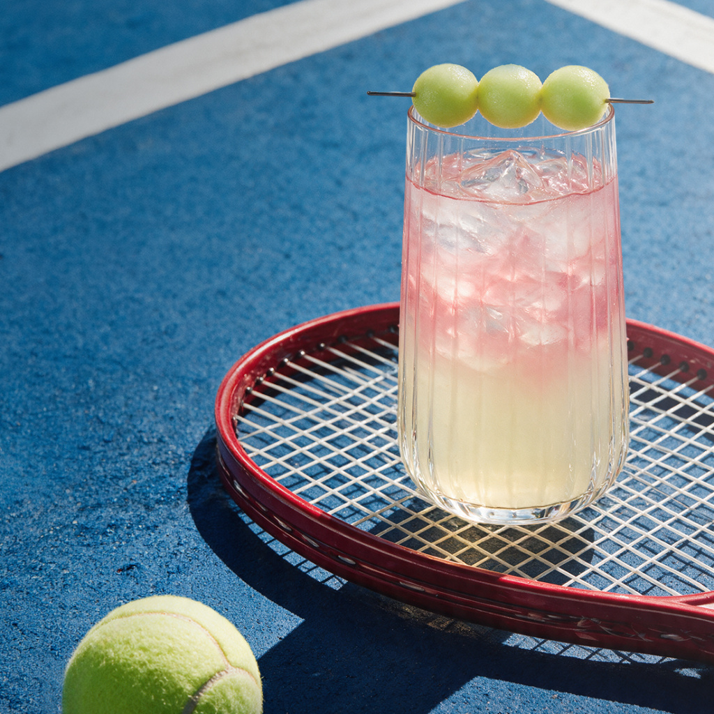 Три коктейля в стиле US Open