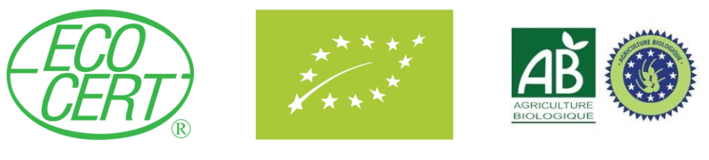 европейские маркировки Ecocert, Agriculture Biologique и «зеленый листик»
